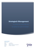Eindopdracht Strategisch Management | Cijfer 9, incl. feedback | d.d. 27 maart 2022