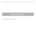 BOUWPROCES - SV, PPT + lesnota's - D. Janssens - 2VAS - HOGENT