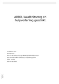 ARBO, kwaliteitszorg en hulpverlening geschikt voor niveau 4 - K0263