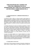 SUBLEVACIÓN MILITAR Y GUERRA CIVIL (1936-1939). DIMENSIÓN POLÍTICA E INTERNACIONAL