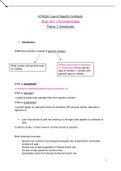 KTH220 LECTURE  NOTES *DISTINCTION* (SEMESTER WORK)