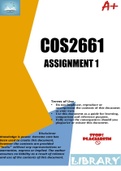 COS2661 Assignment 1 Answers 2023