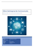 Verslag Geïntegreerde Communicatie OE44