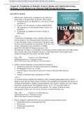 Test Bank For Maternal-Child Nursing 6th Edition By Emily Slone McKinney Chapter 1-55 | Complete Guide Newest Version 2022