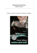 Onderwereld by Fanie Viljoen - Prologue-10 Summaries in English and Afrikaans