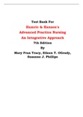 Test Bank For Hamric & Hanson's  Advanced Practice Nursing An Integrative Approach 7th Edition By Mary Fran Tracy, Eileen T. OGrady, Susanne J. Phillips
