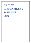 TRL3708 assignment 2 semester 1 2023