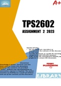 TPS2602 ASSIGNMENT 2 2023