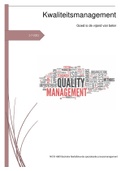 NCOI Kwaliteitsmanagement, bedrijfskunde cijfer 9 (incl. beoordeling)