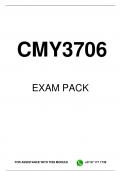 CMY3706 MCQ EXAM PACK 2023