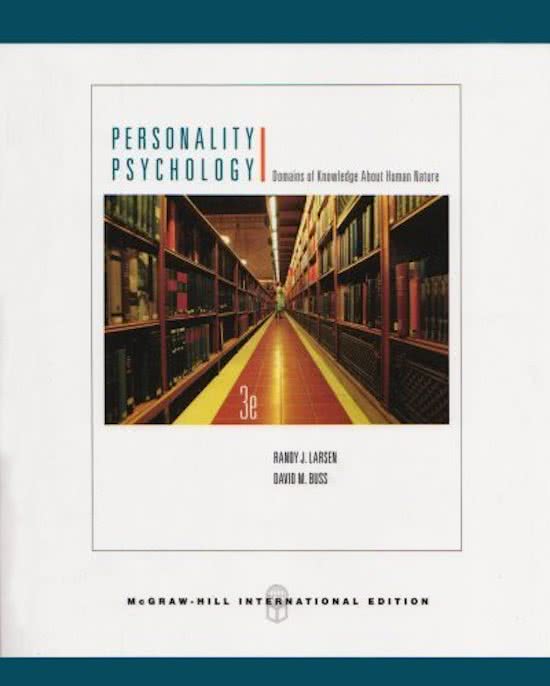 Learn personality, Personality Psychology, ISBN9780071101684