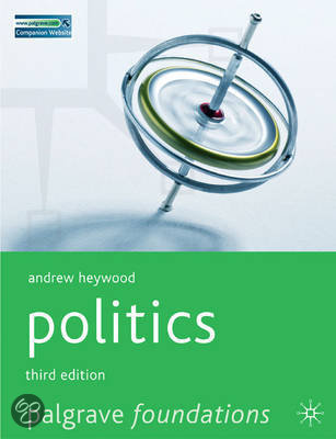 Summary of chapter 3 'Politics and the State' by Andrew Heywood