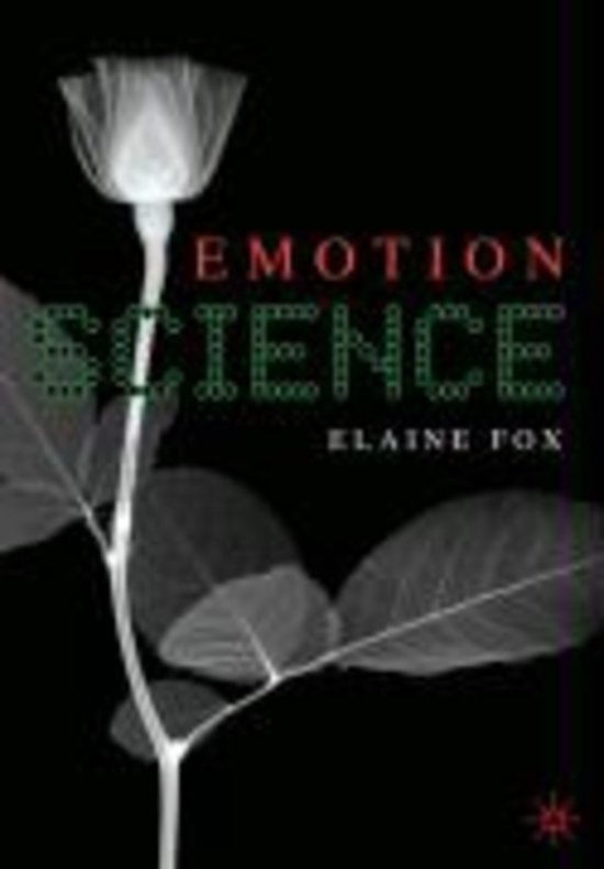 Emotion & Cognition summary/samenvatting FULL BOOK 