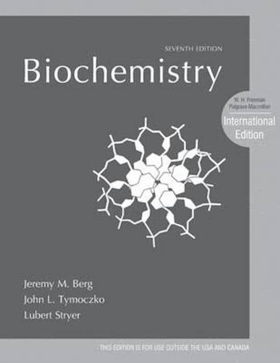 Summary Biochemistry