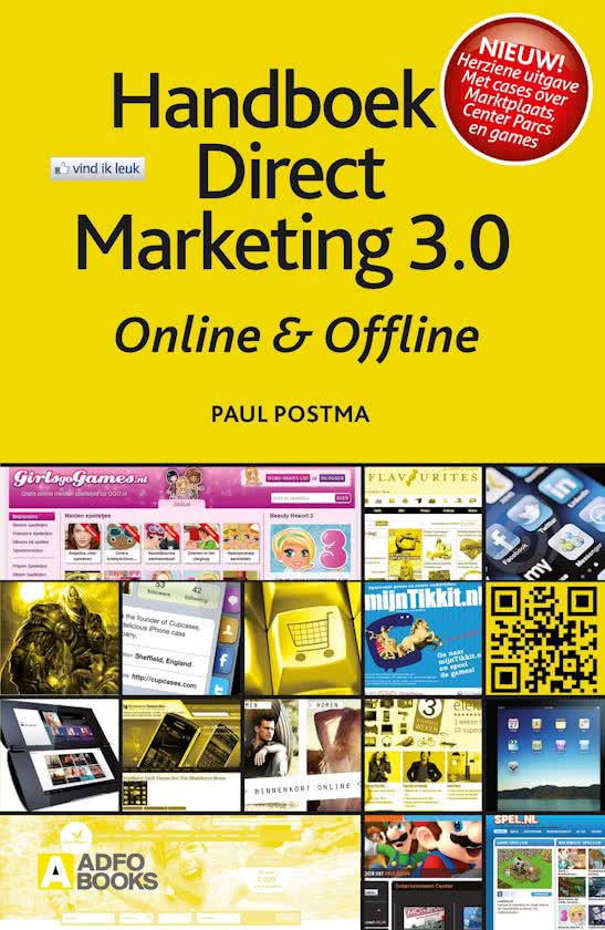 Samenvatting 'Handboek Direct Marketing 3.0 - Online & Offline'