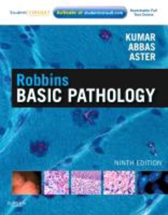 Pathologie hele boek Robbins Basic Pathology