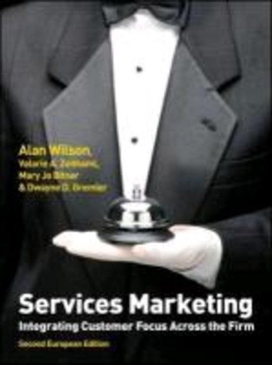 Service Marketing - whole book, but specific indicated pages