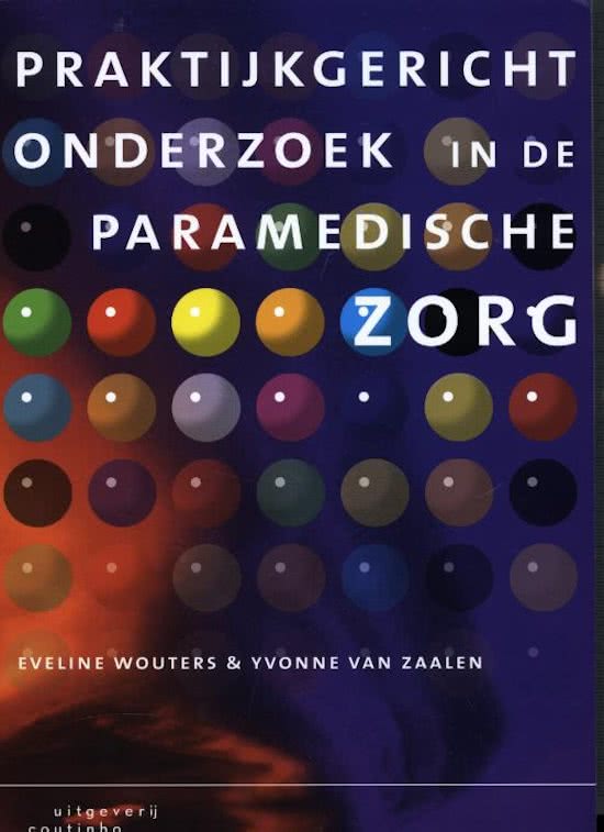 OZV aantekeningen (voor toets)  (Paramedische Hogeschool Eindhoven Leerjaar 1)