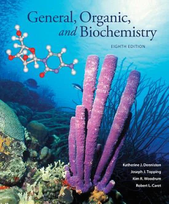 TEST BANK FOR GENERAL ORGANIC AND BIOCHEMISTRY 8TH EDITION KATHERINE