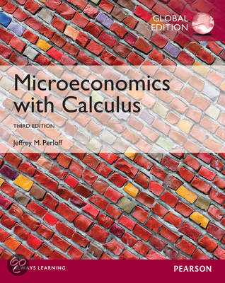 Microeconomics with Calculus, Global Edition