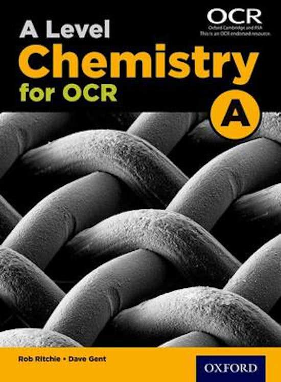 Chemistry A OCR Chapter 2-4
