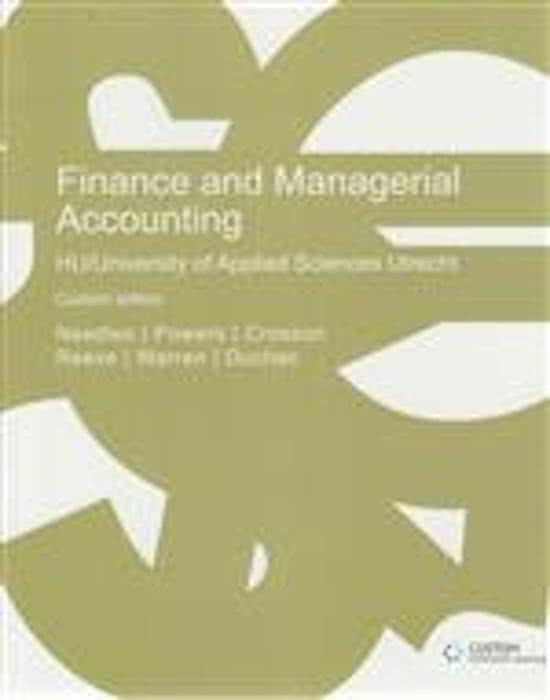 Custom Finance & Managerial Accounting