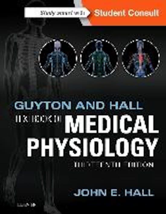 PAST 10 YEARS Exam SOLVED FIS3701  Guyton and Hall Textbook of Medical Physiology, ISBN: 9781455770052