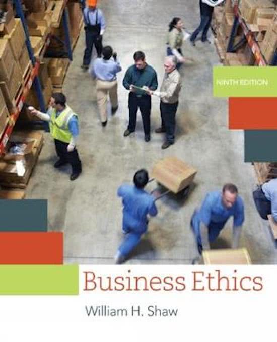Business Ethics A Textbook with Cases - Solutions, summaries, and outlines.  2022 updated
