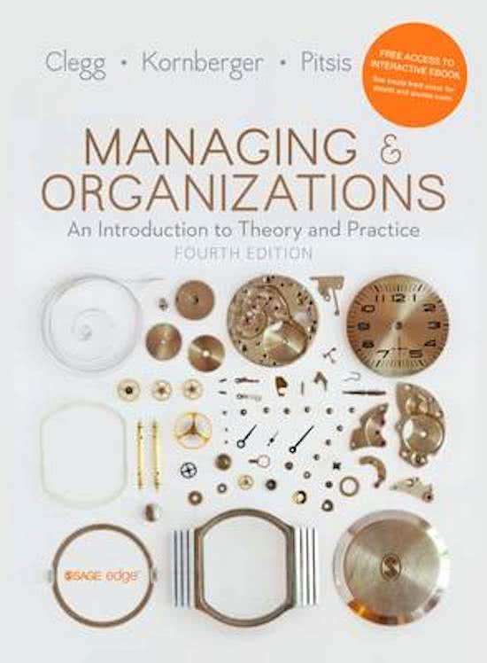 Organization Theory Summary DT2